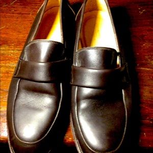 Mens Armani Leather Loafers
